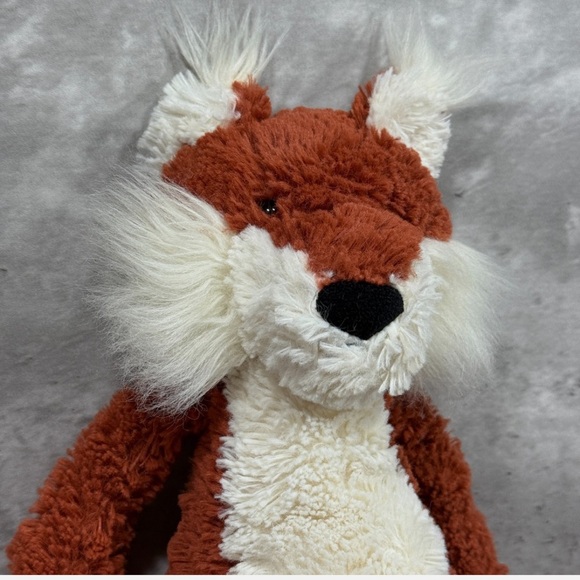 Jellycat London Bashful Fox Cub 12" Medium Plush Stuffed Animal - Picture 3 of 11